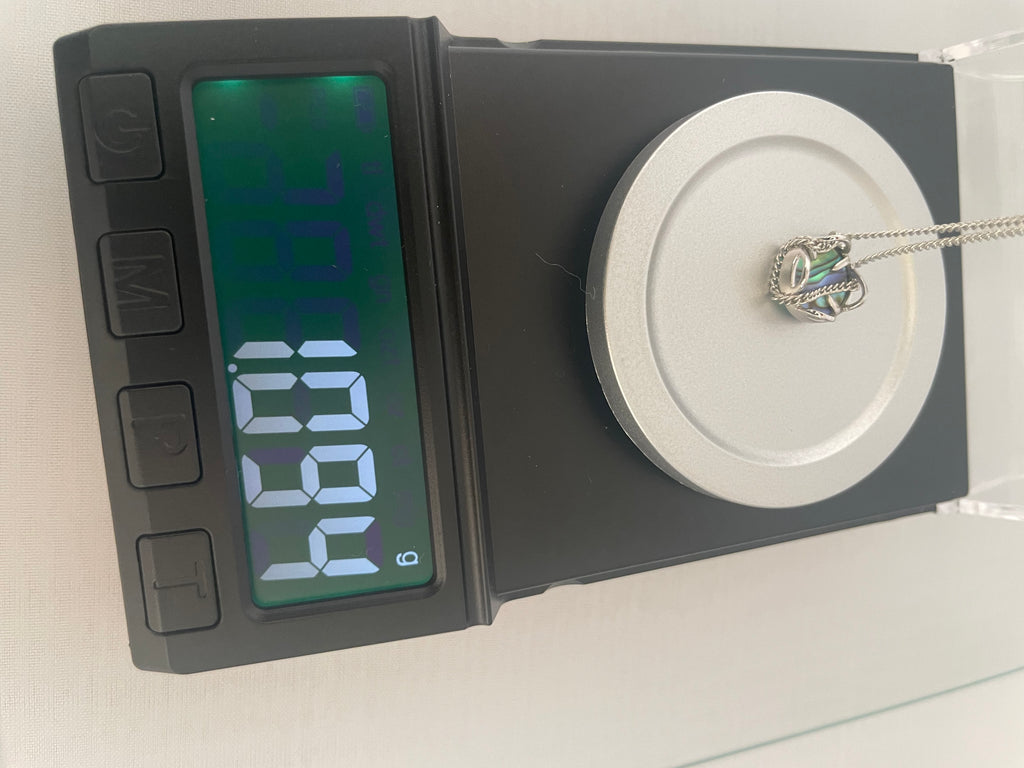 アバロンパール ペンダントトップ 9mm GB Natural Grade（N）｜シルバー・個体No.02