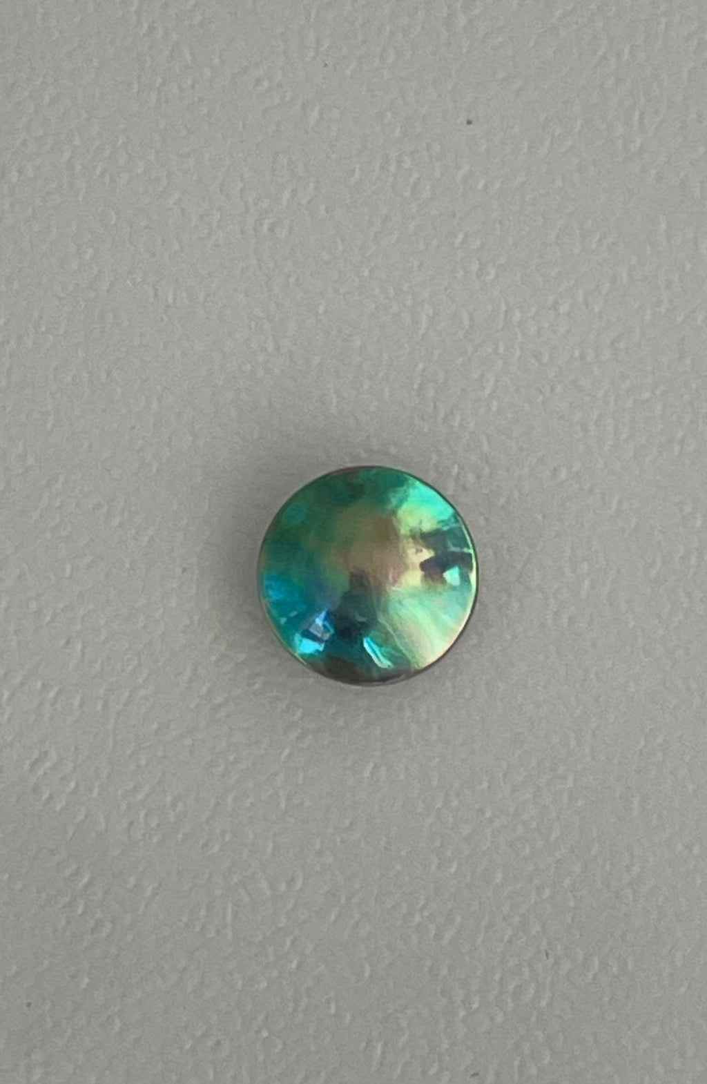 アバロンパールルース 12mm BG Natural Grade（N）｜個体No.12