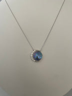 Abalone Pearl 12mm Pendant "Moon"