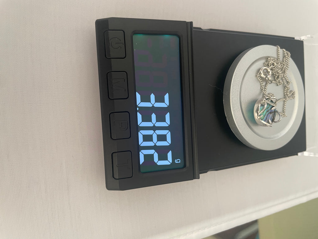 アバロンパール ペンダントトップ 12mm BG Unique Grade（U）｜シルバー・個体No.01
