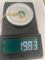 Avalone Pearl 12mm with Clasp (Gold)