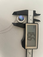 Abalone Pearl 12mm Pendant "Moon"