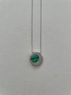 Abalone Pearl 12mm Pendant "Moon"