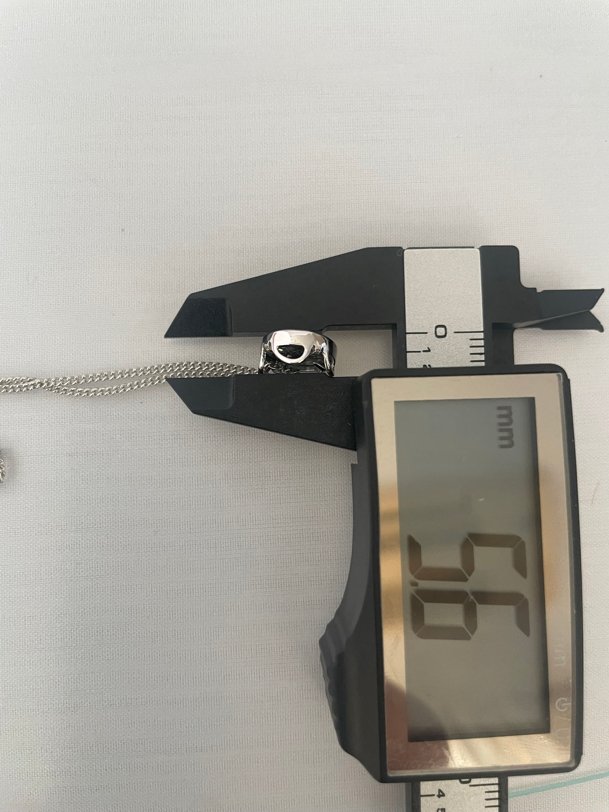 アバロンパール ペンダントトップ 9mm GB Natural Grade（N）｜シルバー・個体No.02