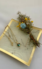 Avalone Pearl 12mm with Clasp (Gold)