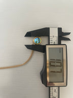 アバロンパール ペンダントトップ 9mm BG Unique Grade（U）｜シルバー・個体No.03