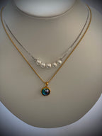 Avalone Pearl 12mm with Clasp (Gold)